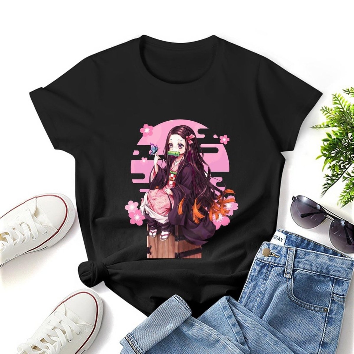 Demon Slayer Nezuko Kawaii Pose T-Shirt